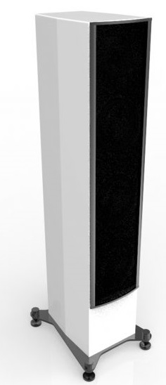 Elac Adante AF-61 (AF61) - 6.5 inch Floorstanding Speakers White